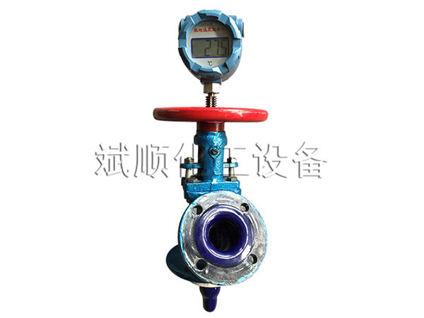 搪玻璃現場(chǎng)顯示測溫閥